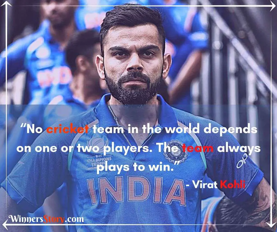 Virat Kohli Inspirational Quotes